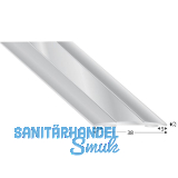 K�GELE Abdeckprofil Alu silber eloxiert, selbstklebend, Breite 38 mm, 1000 mm