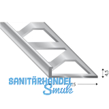 K�GELE Fliesenprofil PRIMO, Alu silber, Innenh�he 4,5 mm, 3000 mm
