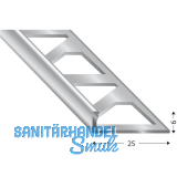 K�GELE Fliesenprofil PRIMO, Alu silber, Innenh�he 6 mm, 3000 mm