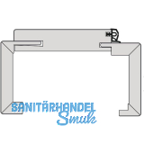 SOLIDO Smart Fertigholzzarge CPL Pinie Arktis strukturiert LI 650/2010/170 mm