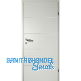 SOLIDO Smart Innent�re CPL Nebelgrau, 4 Lisenen VB Links TBA 750/2030mm