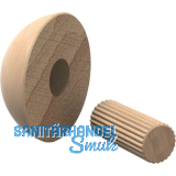 Abdeckkappen Mod. AK50F Buche roh