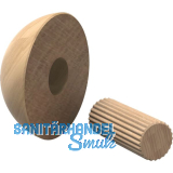 Abdeckkappen Mod. AK50F Eiche roh