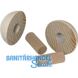 Handlauf-Baukastensystem Endhalbkugel Fichte roh