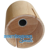 Bohrlehre aus Hartholz f�r Handlaufverbindungen