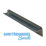 Loggia Abschluss Soft 40 blank L�nge 400 mm rechts