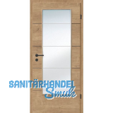 SOLIDO Smart Innent�re CPL Asteiche 4 Lisenen schwarz GL Rechts TBA 900/2030 mm