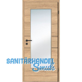 SOLIDO Smart Innent�re CPL Saloon Eiche 2 Lisenen schwarz GL LI TBA 800/2030mm