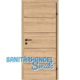 SOLIDO Smart Innent�re CPL Saloon Eiche 4 Lisenen schwarz VB RE TBA 1050/2030 mm