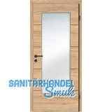 SOLIDO Smart Innent�re CPL Saloon Eiche 4 Lisenen schwarz GL RE TBA 900/2030mm