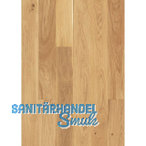 SOLIDO Landhausdiele Eiche kraftvoll, leicht geb�rstet, natur ge�lt, 14 mm