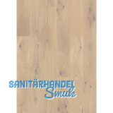 SOLIDO Landhausdiele Eiche kraftvoll, leicht geb�rstet, wei� ge�lt, 14 mm