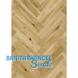 SOLIDO Fischgr�t Eiche kraftvoll, leicht geb�rstet, natur ge�lt, 14 mm