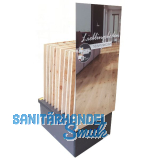 R�ckwand f�r Lieblingsb�den Bodenst�nder Parkett