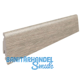 HARO Laminat Sockelleiste Eiche Veneto mocca / Eiche Livorno greige, 19/58