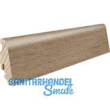 DISANO Sockelleiste Eiche Victoria samtbraun, wasserresistent 19/58