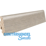 DISANO Sockelleiste Eiche Ontario grau, wasserresistent 19/58