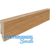 DISANO Sockelleiste Eiche original rustikal, Eiche Ontario natur, 16/58