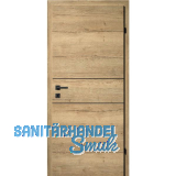 SOLIDO Smart Innent�re CPL Ripped Eiche 2 Lisenen schwarz VB LI TBA 750/2030mm