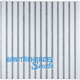 Akustikpaneel mit Softkante wei� / wei�
