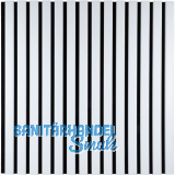 Akustikpaneel mit Softkante wei� / schwarz