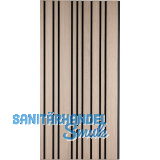 Designpaneel plus Muster Eiche Natur MDF schwarz