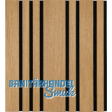 Akustikpaneel Plus Eiche Natur roh / schwarz