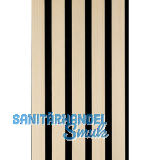 Akustikpaneel Muster Wei�tanne Natur roh / schwarz