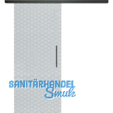 SOLIDO Glasschiebet�r Set Edelstein Brillant klar, Sto�griff schwarz, 920