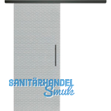 SOLIDO Glasschiebet�r Set Edelstein Diamant klar, Sto�griff schwarz, 820