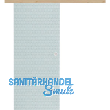 Glasschiebet�r Set Smaragd klar, Inlay Achat, Muschelgriff silber, 920