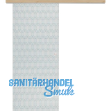 Glasschiebet�r Set Grande Smaragd klar, Inlay Achat, Muschelgriff silber, 920