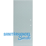 SOLIDO Glasschiebet�r Edelstein Smaragd wei�, mit Sto�griff Bohrung 720x2100