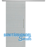 SOLIDO Glasschiebet�r Set Edelstein Diamant klar, Sto�griff silber, 720