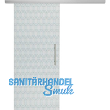 SOLIDO Glasschiebet�r Set Edelstein Gr. Smaragd klar, Sto�griff silber, 720