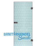 SOLIDO Ganzglast�re Edelstein Gr. Smaragd wei� Beschl�ge silber, 871/2013 Links