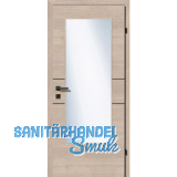 SOLIDO Smart Innent�re CPL Solar Eiche 2 Lisenen schwarz GL RE TBA 800/2030mm