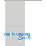 SOLIDO Donau Schiebet�re Set CPL Studio Silver-Grey, 2 Lisenen, 1020x2070