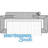 SOLIDO Donau Fertigholzzarge CPL Studio Pearl White rechts 850/2010/210 mm