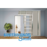 ECLISSE UNICO LUCE Schiebet�reinbaukasten Trockenbau 1-flg. Breite 150,1100/2000