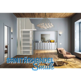 ECLISSE UNICO LUCE Schiebet�reinbaukasten Trockenbau 2-flg. Breite 150,2000/2000