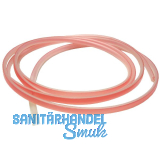 ECLISSE Hohlkammer-Profil f�r Stirnseite Glas weicher Anschlag, L�nge 2300 mm