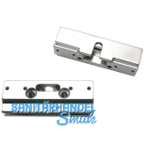 ECLISSE Aluminiumhalter UNICO f�r Ganzglasschiebet�ren bis 100 kg