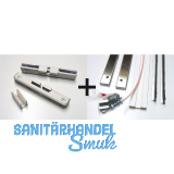 ECLISSE Einbauset SYNTESIS f�r Ganzglasschiebet�rbl�tter bis 80 kg