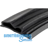 DOMOFERM Zargendichtung C535 FH schwarz, EI30, 6,80 m