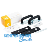 DOMOFERM PZ FH Dr�ckergarnitur, Kunststoff schwarz