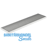 Normgaragenrost Au�enma� 240 x 990 mm, Maschenteilung 33 x 33 mm