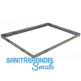 Winkelrahmen f�r Garagenrost Au�enma� 250 x 1250 mm, Winkelma� 33/25/2 mm