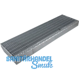 Normtreppenrost Au�enma� 800 x 305 mm, Maschenteilung 33 x 11 mm