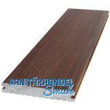 K&R WPC Terrassendiele Vollprofil 140 nussbraun, 21x140x5000mm